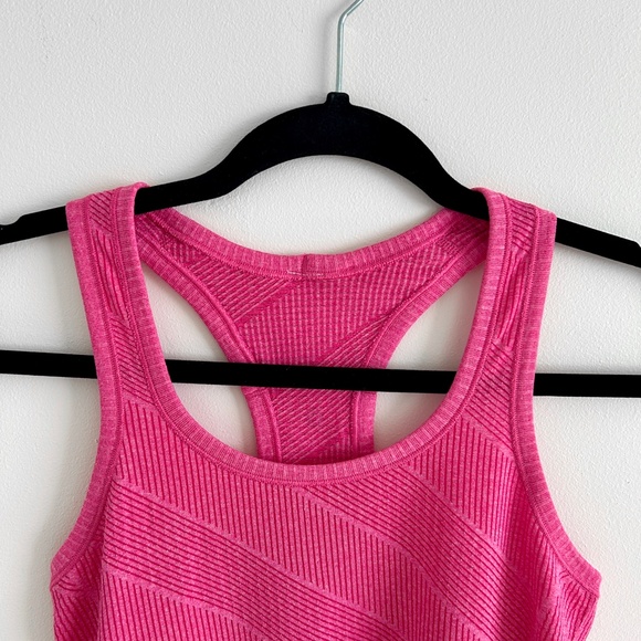 lululemon Swiftly Tech Tank Top Racerback Pink for Running and Training Size 2 - Picture 2 of 9
